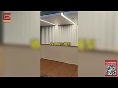 Profilo LED in Alu flessibile in forma di U Profilo a strisce LED nero per la decorazione della casa