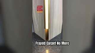 Finiture decorative in alluminio | Profilo moderno di finitura per pareti e interni in metallo #aluminumtrim