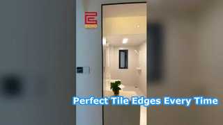 Rivestimento per piastrelle in alluminio a forma di L | Finitura Bordo Angolo per Interni Moderni #aluminumtrim