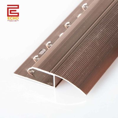 qualità  Door Threshold Carpet Trim Metal Aluminium Carpet To Tile Reducer Strip fabbrica