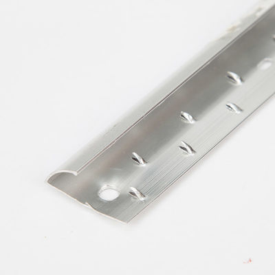 Tappeti di metallo argento di alluminio per bordatura 2m