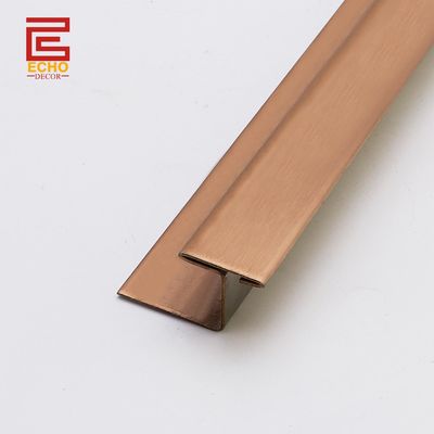 Piastrelle in ceramica metallica per rifinire il pavimento rosa oro 3m Pavimento e decorazione Piastrelle bordo rifinito