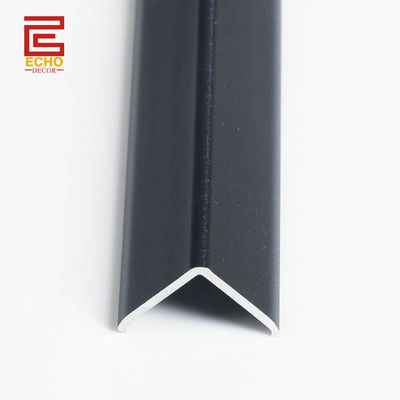 15mm Matt nero all'esterno Corner Tile Trim Aluminio Protezione bordo Trim