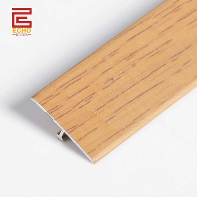 Legno duro metallico a piastrelle Transition Strip Room Divider Flat Vinyl Transition Strips