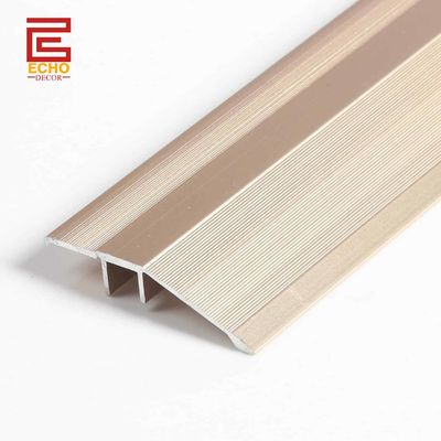 Aluminico Rampa Oro Reduttore Soglia Porta Bar Pavimento 1 pollice Transition Strip