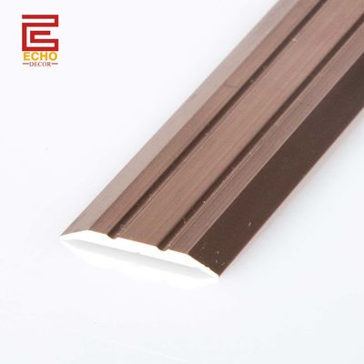 Pavimenti in alluminio piatto autoadesivo Transition Strips Door Bar Threshold Trim 2m