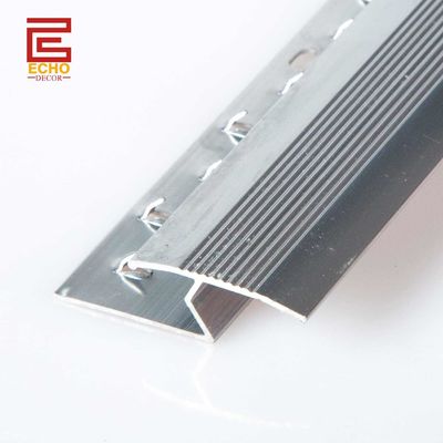 Home Anti Slip Carpet Trim Metal Carpet To Tile Transition Strip