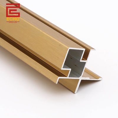 Moderno Wainscoting Top Trim Matte Gold Wall Panel Home Depot Trim Molding