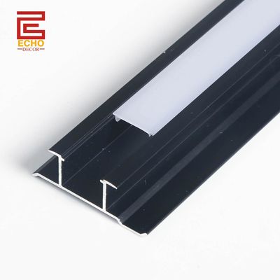 Profili LED in alluminio nero flessibile 3m per decorazioni del soffitto