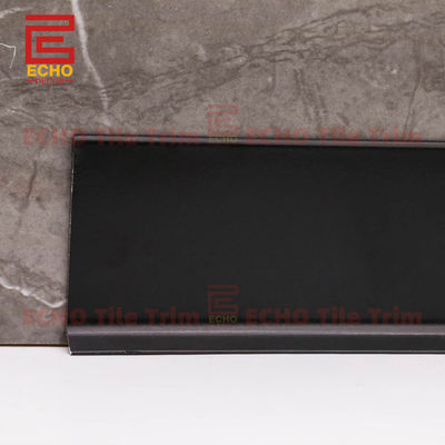 Morden Skirting Board Profili Interni neri Baseboard Trim Piatto
