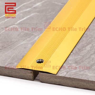 Legno duro per piastrelle di alluminio pavimenti di transizione strisce copertura trim stampaggio